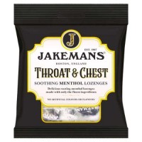 Jakemans THROAT & CHEST Menthol Sweets 73g - Best Before: 05/2026 Jakemans THROAT & CHEST Menthol Sweets 73g - Best Before: 05/2026